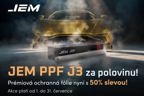 Letní akce – Sleva 50 % na fólii JEM PPF-J3!