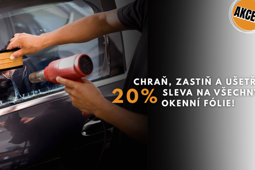 Zatmavovací fólie JEM – nyní se slevou 20 %!